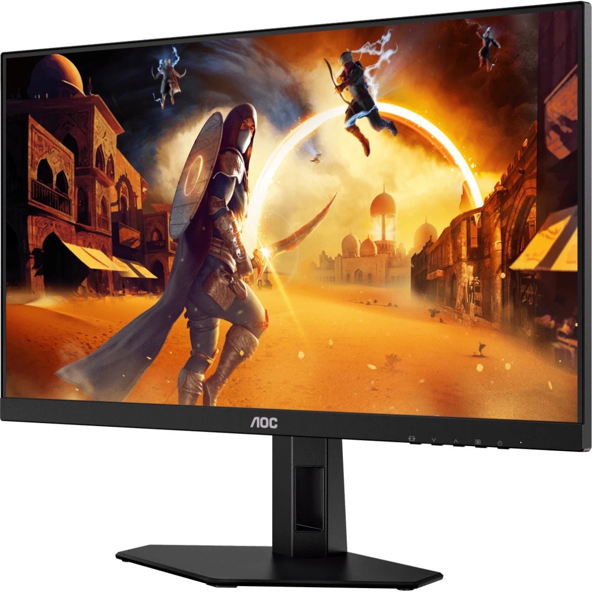 Монитор 23.8" AOC Q24G4E Black (IPS, 2560x1440, 180Hz, 0.5 ms, 178°/178°, 350 cd/m, 1000:1, +2xHDMI