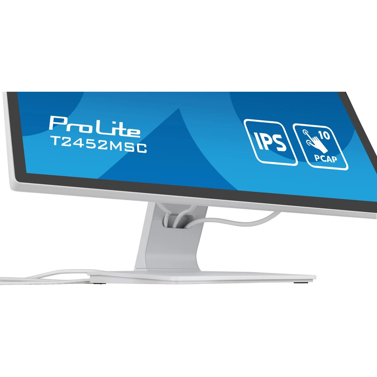 Монитор Iiyama 23.8" ProLite T2452MSC-W1 белый IPS LED 14ms 16:9 HDMI M/M матовая 1000:1 400cd 178гр