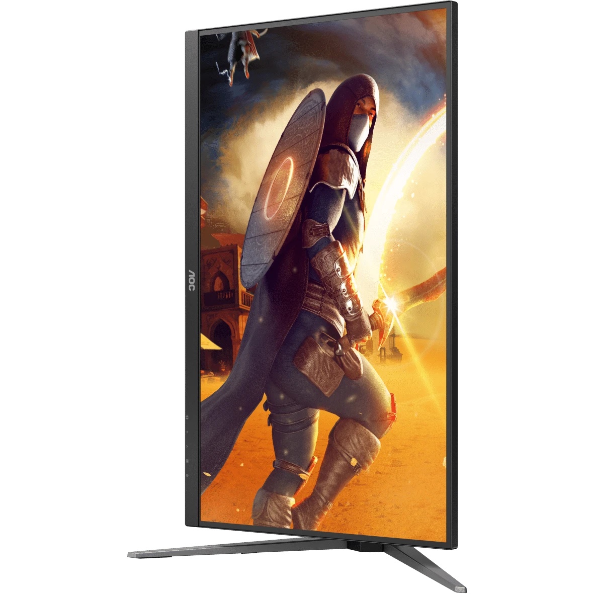 Монитор 27" AOC Q27G4S Black-Red (IPS, 2560x1440, 300Hz, 0.3 ms, 178°/178°, 450 cd/m, 1500:1, +2xHDM