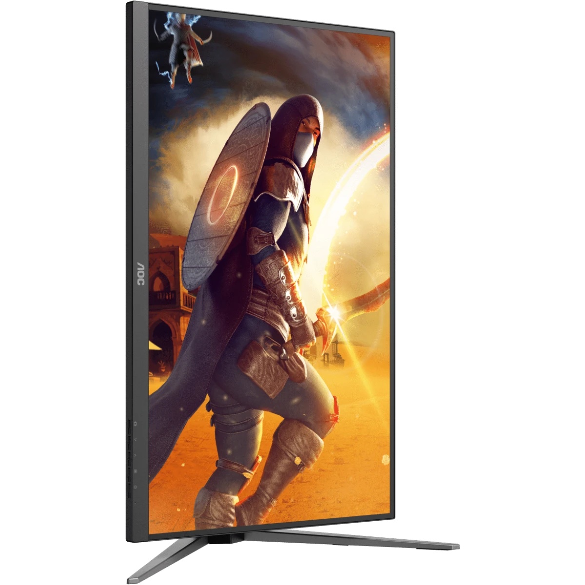 Монитор 27" AOC Q27G4S Black-Red (IPS, 2560x1440, 300Hz, 0.3 ms, 178°/178°, 450 cd/m, 1500:1, +2xHDM