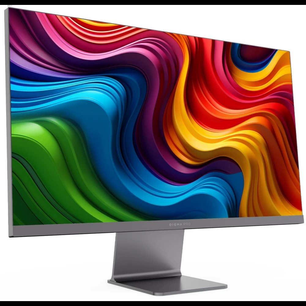 Монитор 27" DIGMA PRO Art S IPS 3840x2160, 60 Гц, 5 мс, 16:9, 400 кд/м², 1xHDMI, 1xDP, 2x2 Вт, серый