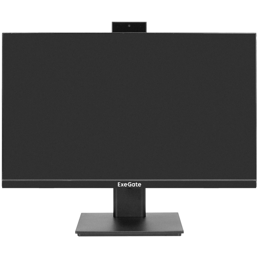 Монитор со встроенной веб-камерой и аудио выходом 23.8" ExeGate SuperView EA2400A (IPS LED Grade A+,