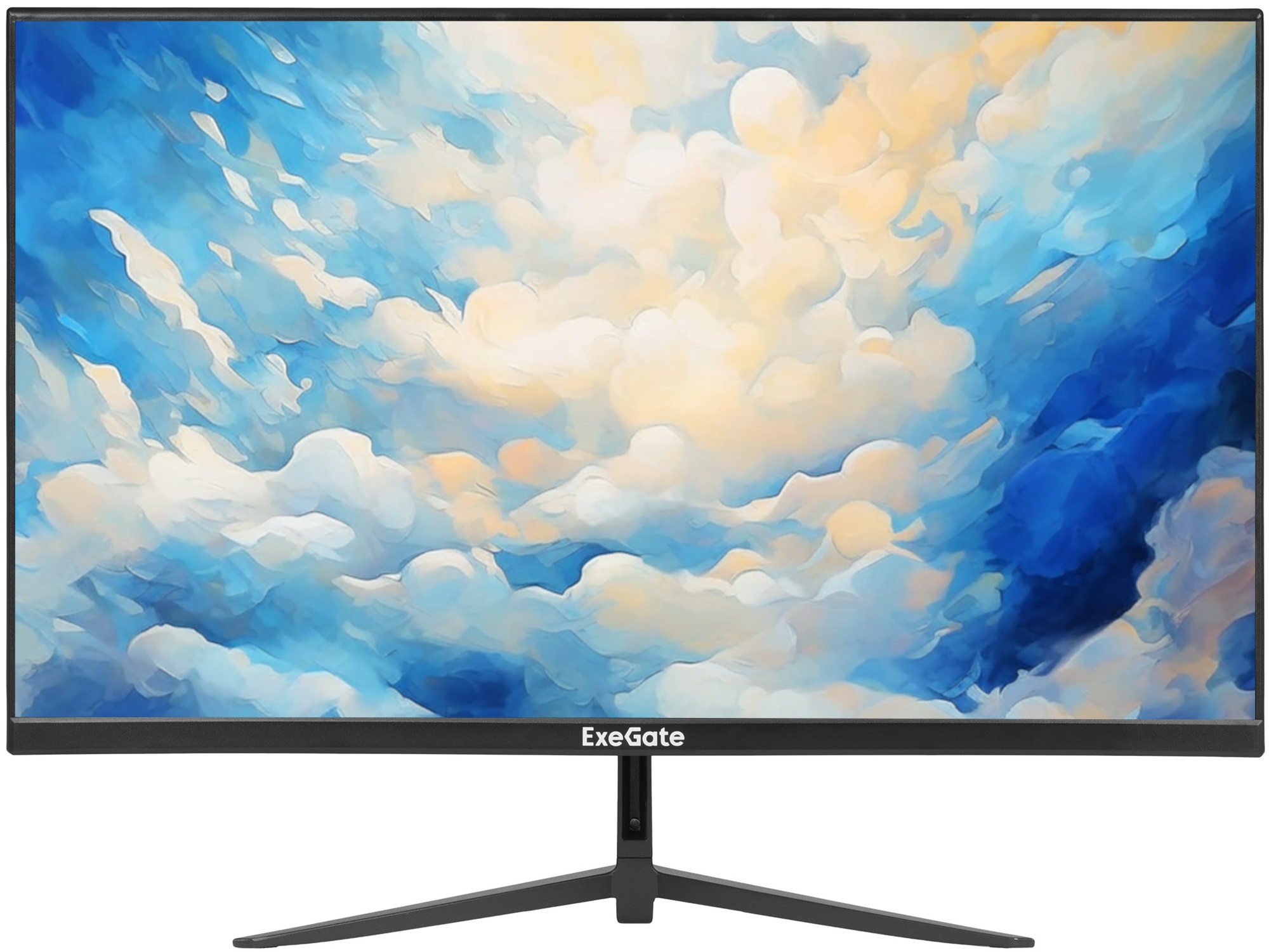Монитор 27" ExeGate Combat EG2700A IPS 2560x1440, 165 Гц, 1 мс, 16:9, 300 кд/м², 1xHDMI, 1xDP, 3.5 м