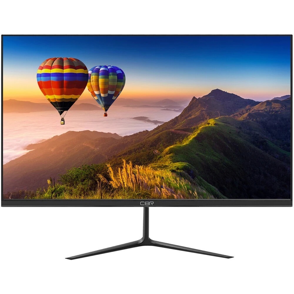 Монитор CBR LCD 24" MF-2403 Узкая рамка, VA, 1920x1080, 75Гц, 1*VGA, 1*HDMI, черный, кабель HDMI 1.5