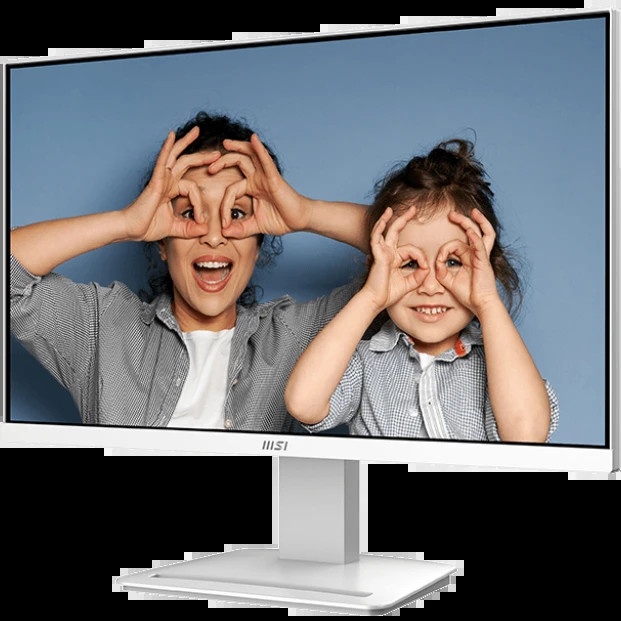 Монитор 23.8" MSI Pro MP2412W VA LED 1920x1080, 100 Гц, 250 кд/м², 16:9, 1xHDMI, 1xDP, белый