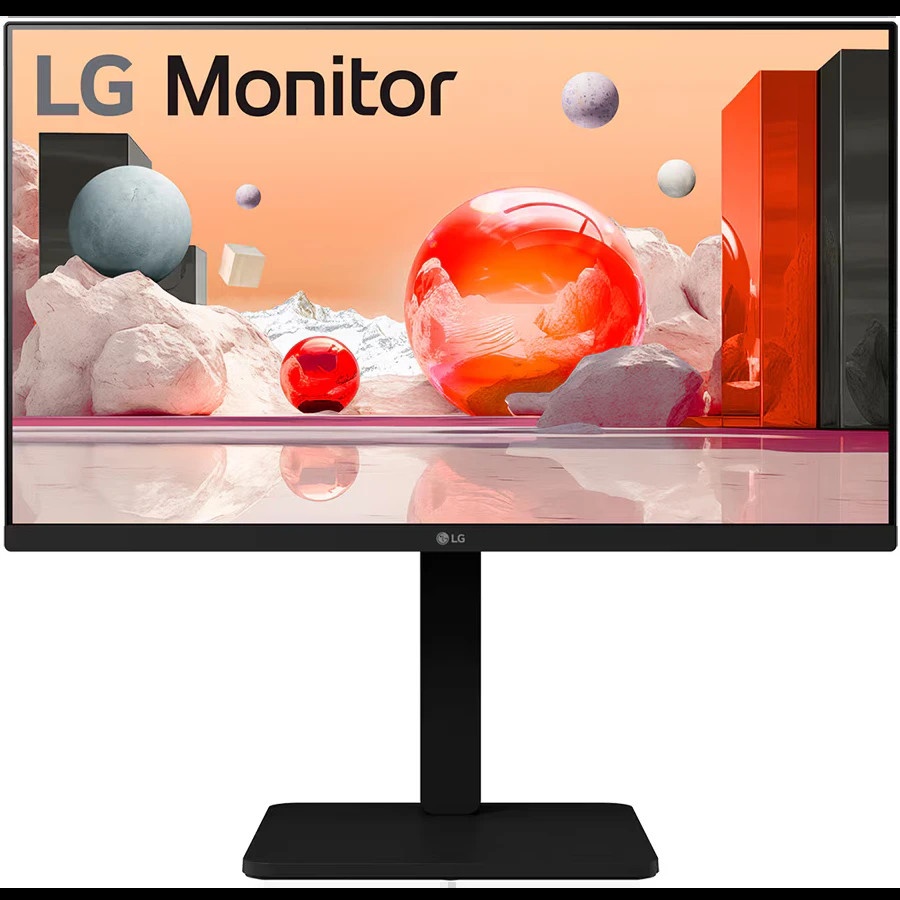 Монитор LG 23.8" 24BA550-B черный IPS LED 5ms 16:9 HDMI M/M матовая HAS 1300:1 250cd 178гр/178гр 192