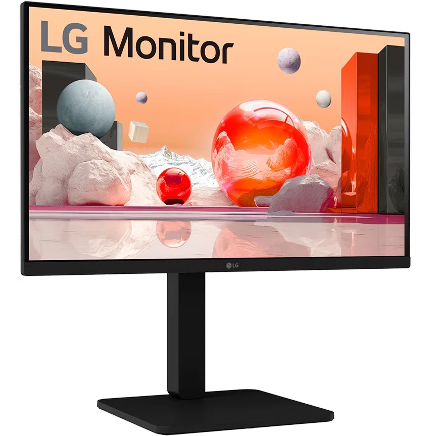 Монитор LG 23.8" 24BA550-B черный IPS LED 5ms 16:9 HDMI M/M матовая HAS 1300:1 250cd 178гр/178гр 192