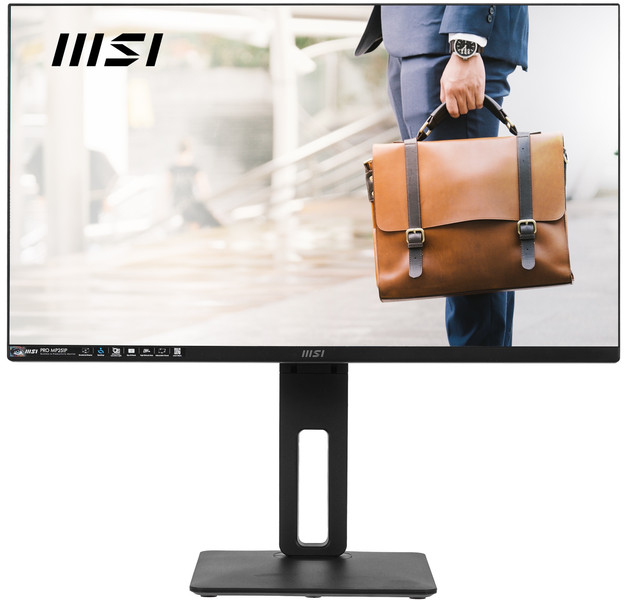 Монитор 24.5" MSI PRO MP251P IPS 1920x1080, 100 Гц, 1 мс, 16:9, 300 кд/м2, 1xHDMI, 1xVGA, 1x3.5 мм,