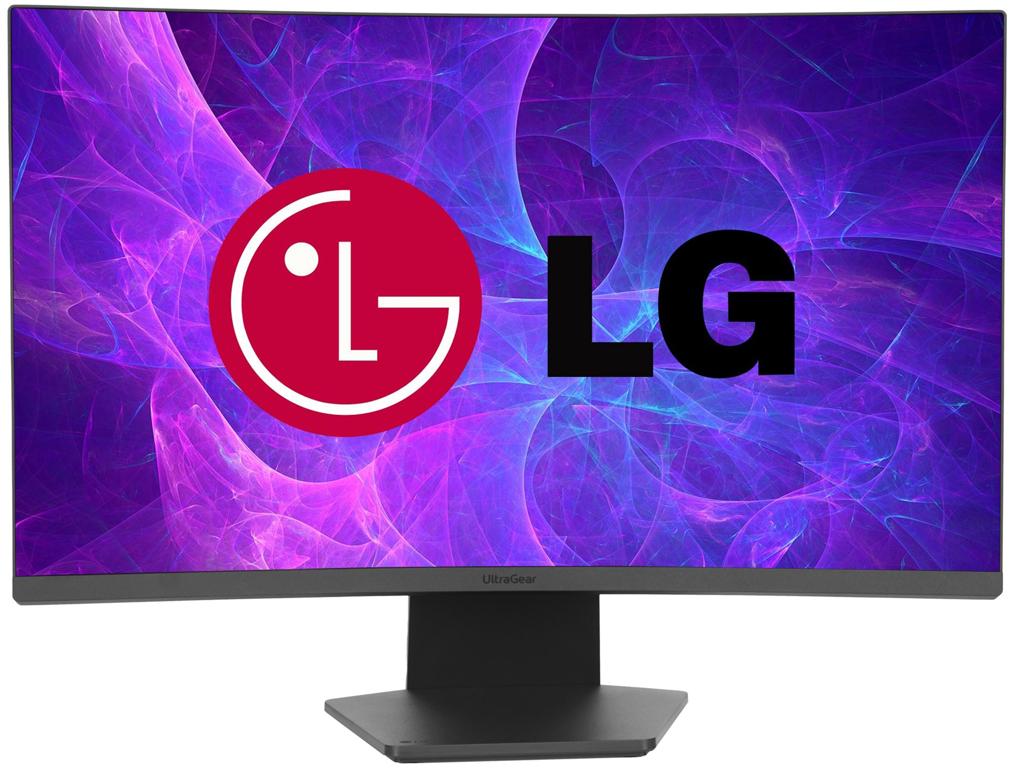 Монитор 27" LG 27GS60QC-B черный (VA, изогнутый, 2560x1440, 180Hz, 1 ms, 178°/178°, 300 cd/m, 3000:1