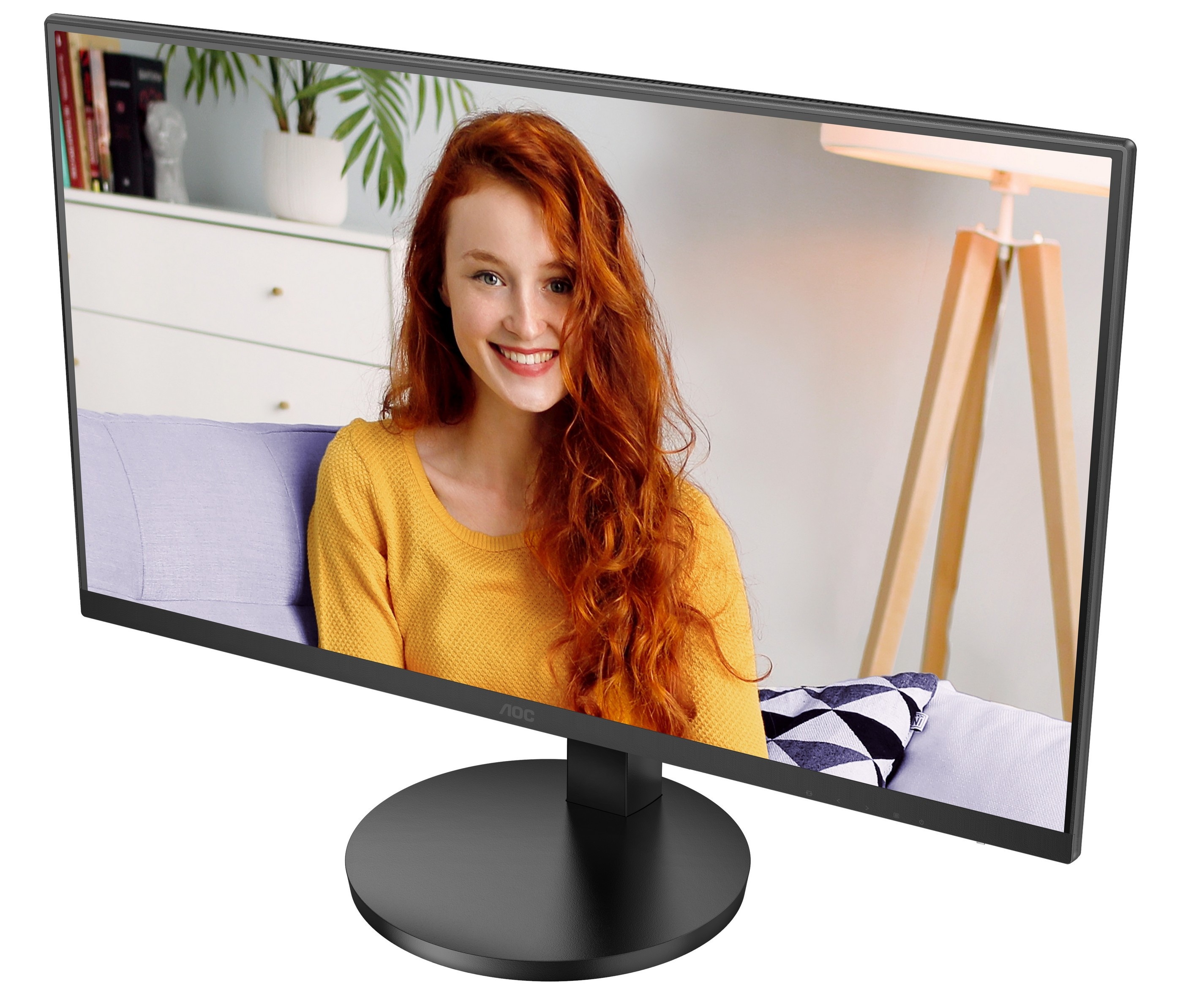 Монитор 27" AOC U27B3AF IPS 3840x2160, 60 Гц, 4 мс, 16:9, 350 кд/м², DP 1.4, HDMI 2.0, 3.5 Jack, Ada