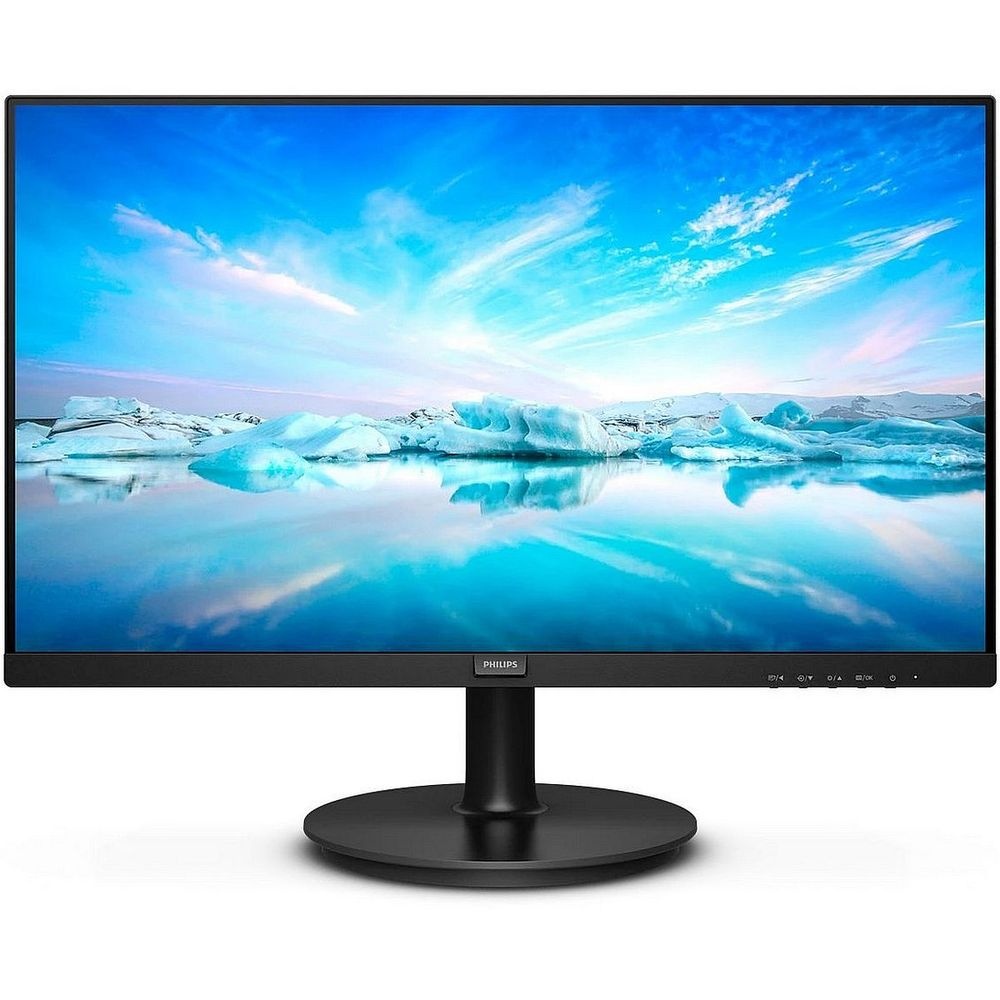 Монитор 21.5" Philips 221V8LB VA 1920x1080, 120 Гц, 1 мс, 16:9, 250 кд/м², HDMI 1.4, VGA, 3.5 мм, Ad