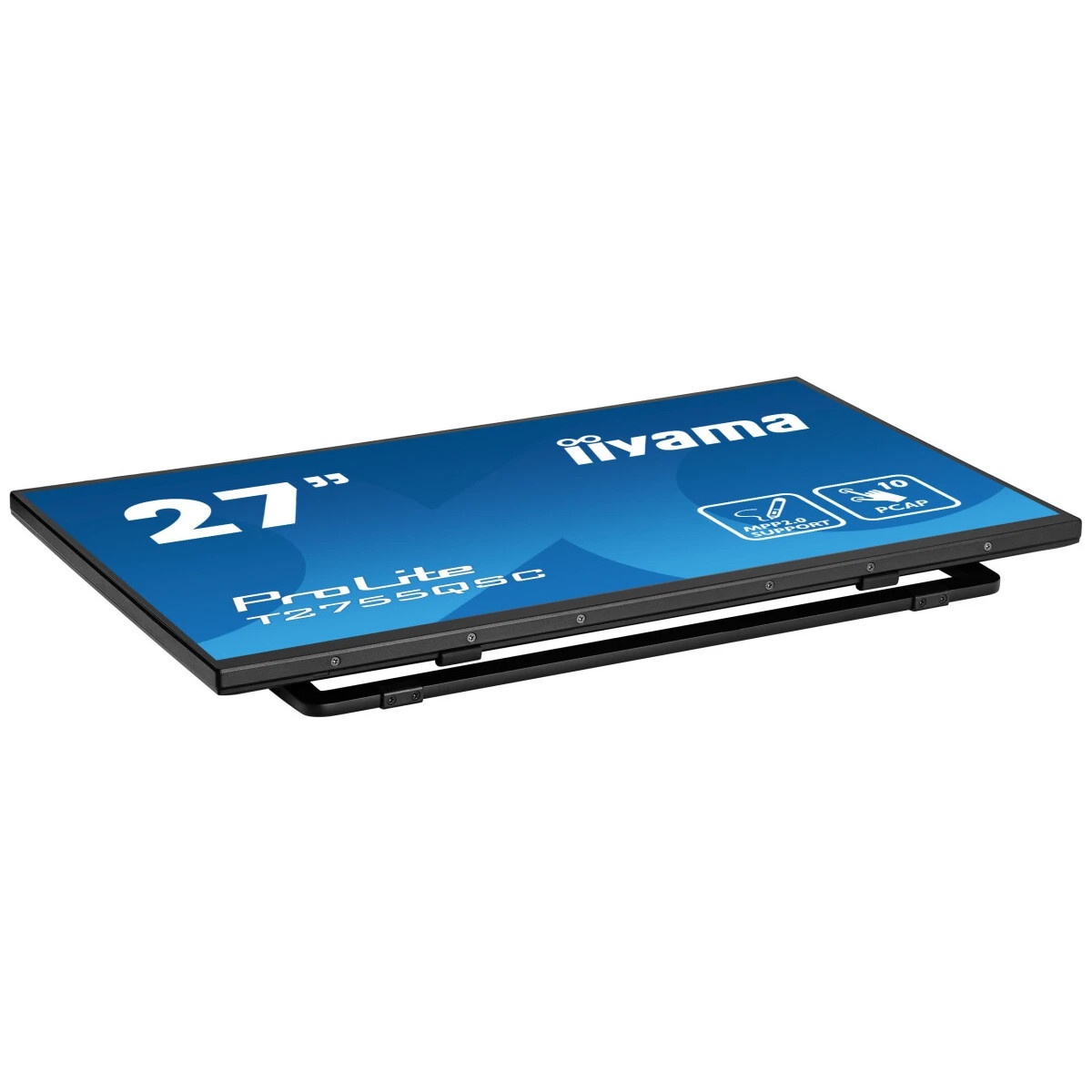 Монитор 27" Iiyama ProLite T2755QSC-B1 IPS 2560x1440, 75 Гц, 5 мс, 16:9, 400 кд/м², HDMI, DP, 3.5 Ja