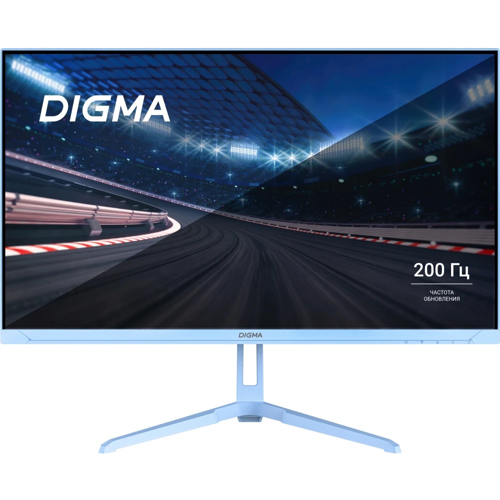 Монитор 23.8" Digma Overdrive 24P410F IPS 1920x1080, 200 Гц, 2 мс, 16:9, 300 кд/м2, 1xHDMI, 1хDP, 1x