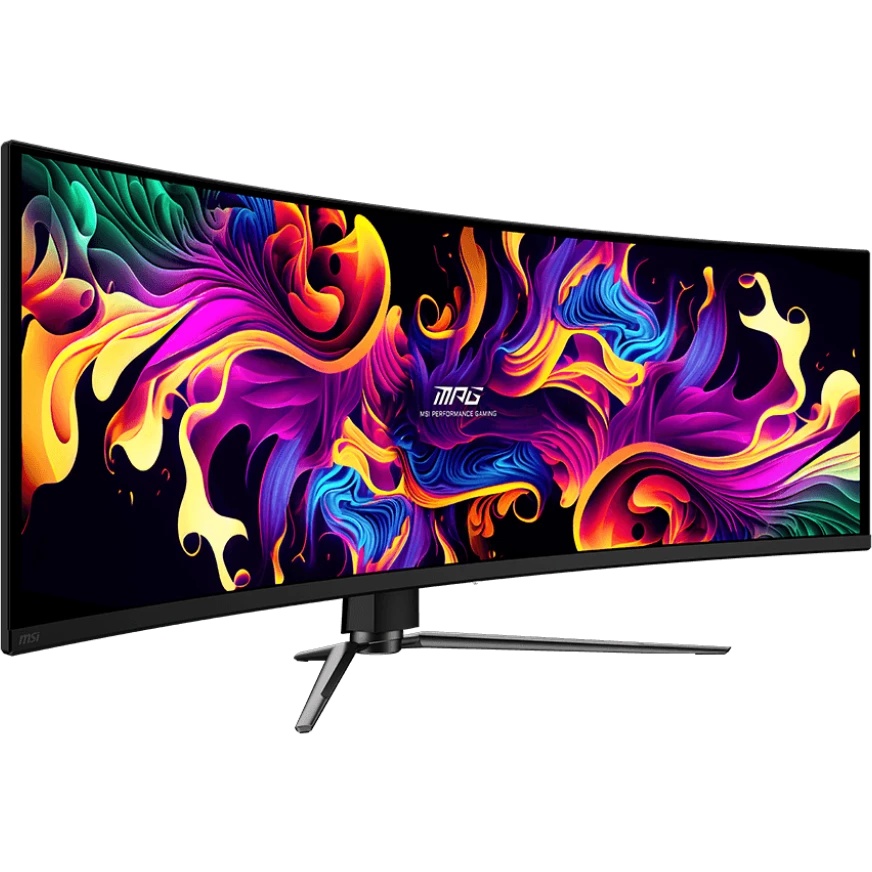 Монитор 49" MSI MPG 491CQPX QD-OLED 5120x1440, 240 Гц, 0.03 мс, 32:9, 250 кд/м², HDMI 2.1, DP 1.4a,