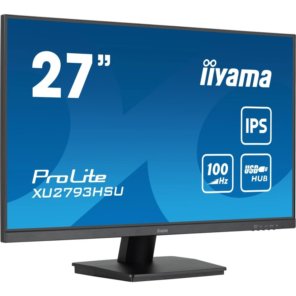Монитор 27" Iiyama ProLite XU2793HSU-B6 IPS 1920x1080, 100 Гц, 1 мс, 16:9, 250 кд/м2, 1xHDMI, 1хDP,