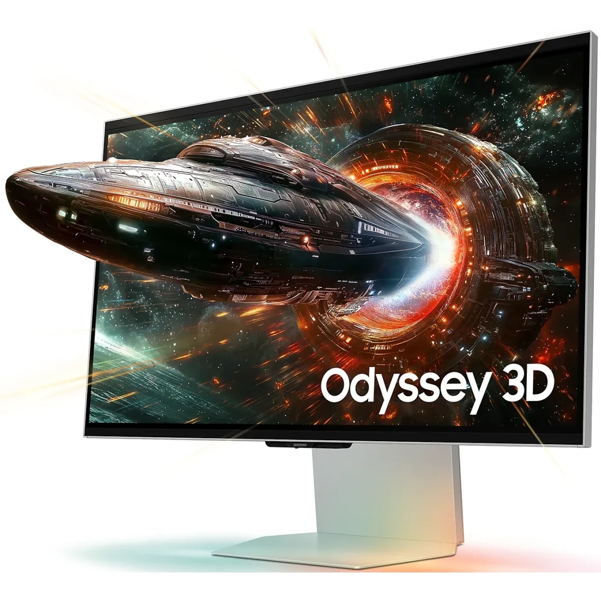 Монитор 27" Samsung Odyssey 3D G90XF IPS 3840x2160, 165 Гц, 1 мс, 16:9, 350 кд/м², 2xHDMI 2.1, DP, U