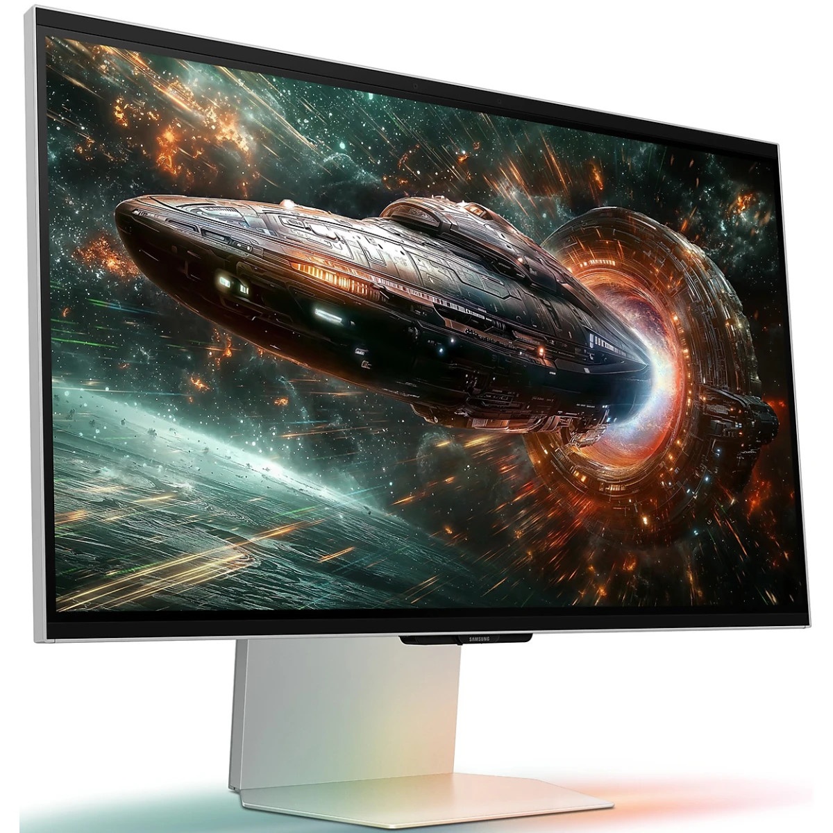 Монитор 27" Samsung Odyssey 3D G90XF IPS 3840x2160, 165 Гц, 1 мс, 16:9, 350 кд/м², 2xHDMI 2.1, DP, U