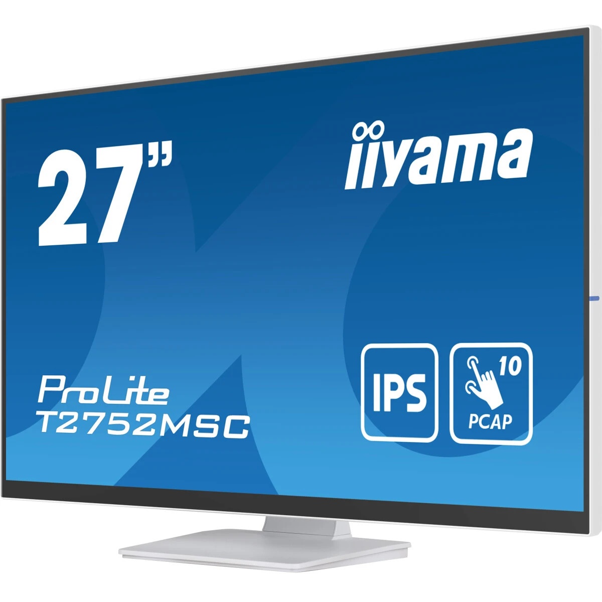 Монитор 27" Iiyama ProLite T2752MSC-W1 IPS 1920x1080, 60 Гц, 5 мс, 16:9, 400 кд/м², HDMI 2.0, DP 1.2