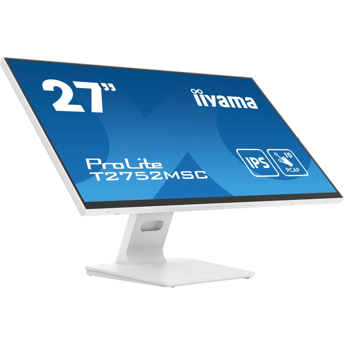 Монитор 27" Iiyama ProLite T2752MSC-W1 IPS 1920x1080, 60 Гц, 5 мс, 16:9, 400 кд/м², HDMI 2.0, DP 1.2