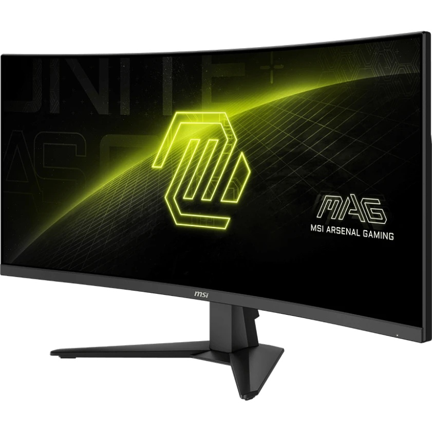 Монитор 34" MSI MAG 346CQ VA 3440x1440, 180 Гц, 1 мс, 21:9, 300 кд/м², 2xHDMI 2.0b, DP 1.4a, USB-C,