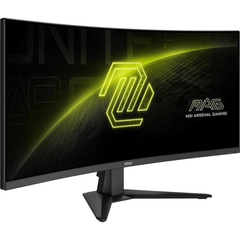 Монитор 34" MSI MAG 346CQ VA 3440x1440, 180 Гц, 1 мс, 21:9, 300 кд/м², 2xHDMI 2.0b, DP 1.4a, USB-C,