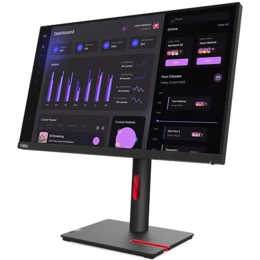 Монитор 23.8" Lenovo ThinkVision T24i-30 IPS 1920x1080, 60 Гц, 4 мс, 16:9, 250 кд/м², VGA, HDMI 1.4,