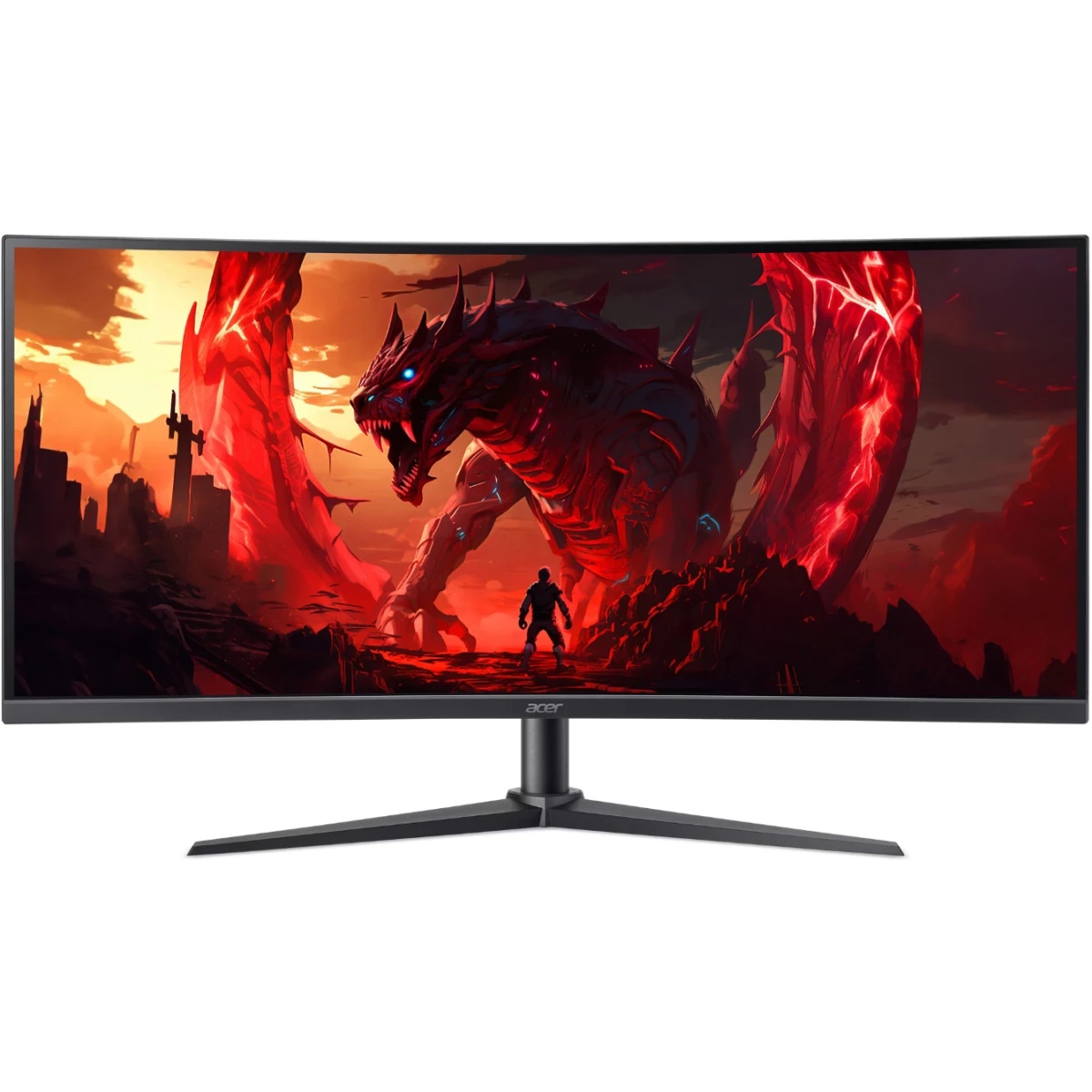 Монитор 34" Acer XZ340CURW0bmiiphx VA 3440x1440, 240 Гц, 1 мс, 21:9, 250 кд/м², HDMI 2.0, DP 1.4, 3.