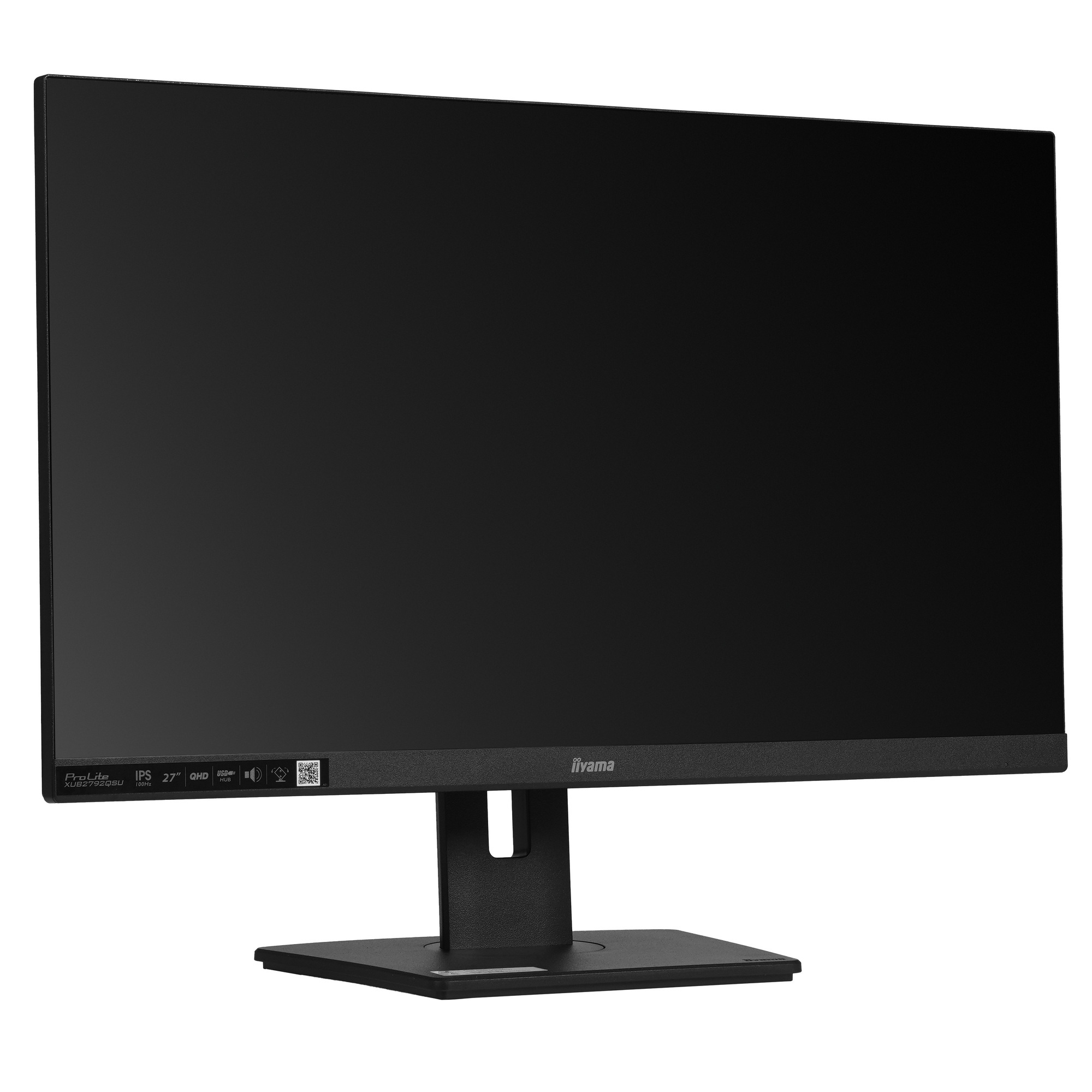 Монитор 27" Iiyama ProLite XUB2792QSU-B6 IPS 2560x1440, 100 Гц, 0.4 мс, 16:9, 250 кд/м², 1xHDMI, 1xD
