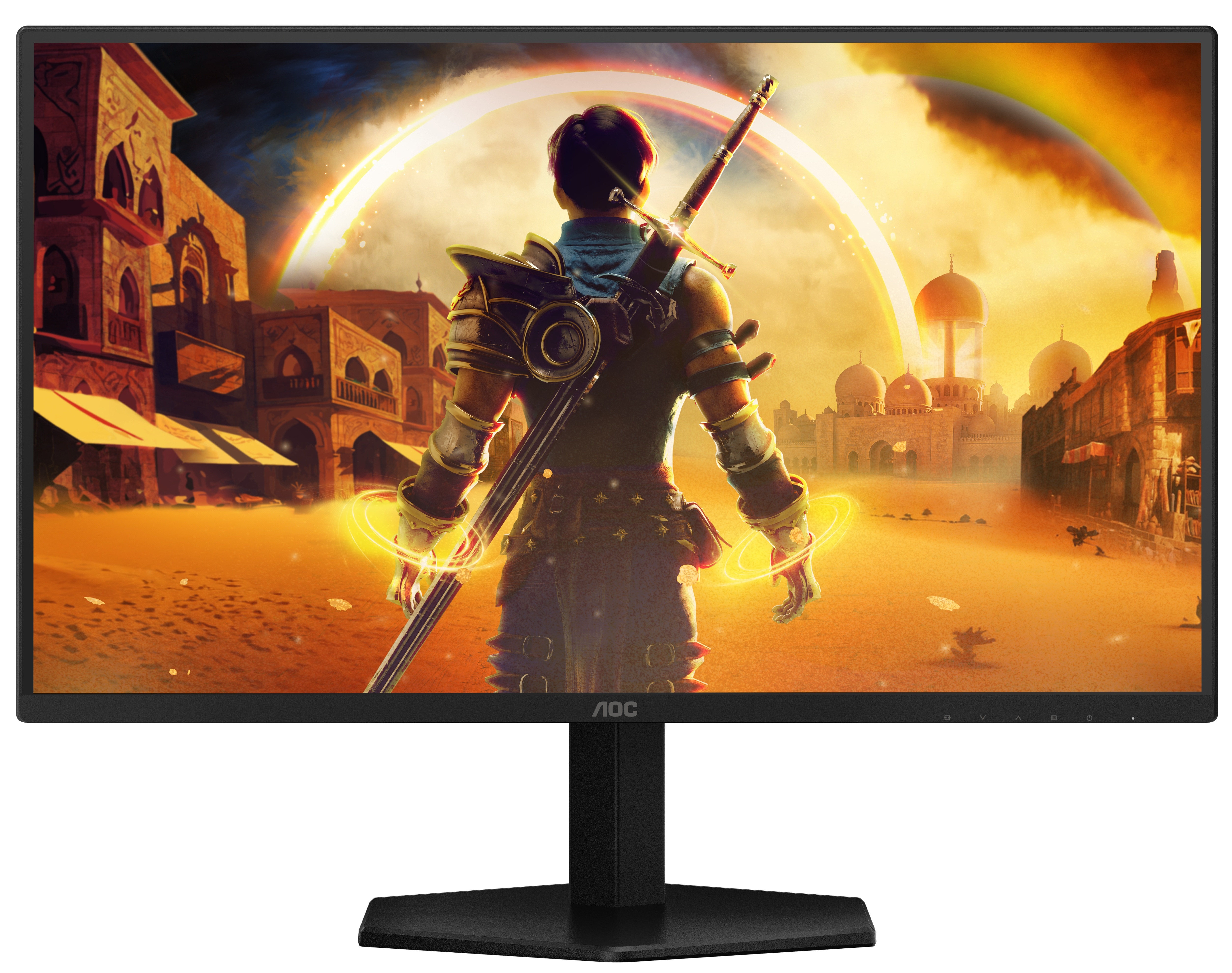 Монитор 27" AOC 27G42E Fast IPS 1920x1080, 180 Гц, 0.5 мс, 16:9, 300 кд/м², HDMI 2.0, DP 1.4, 3.5 Ja