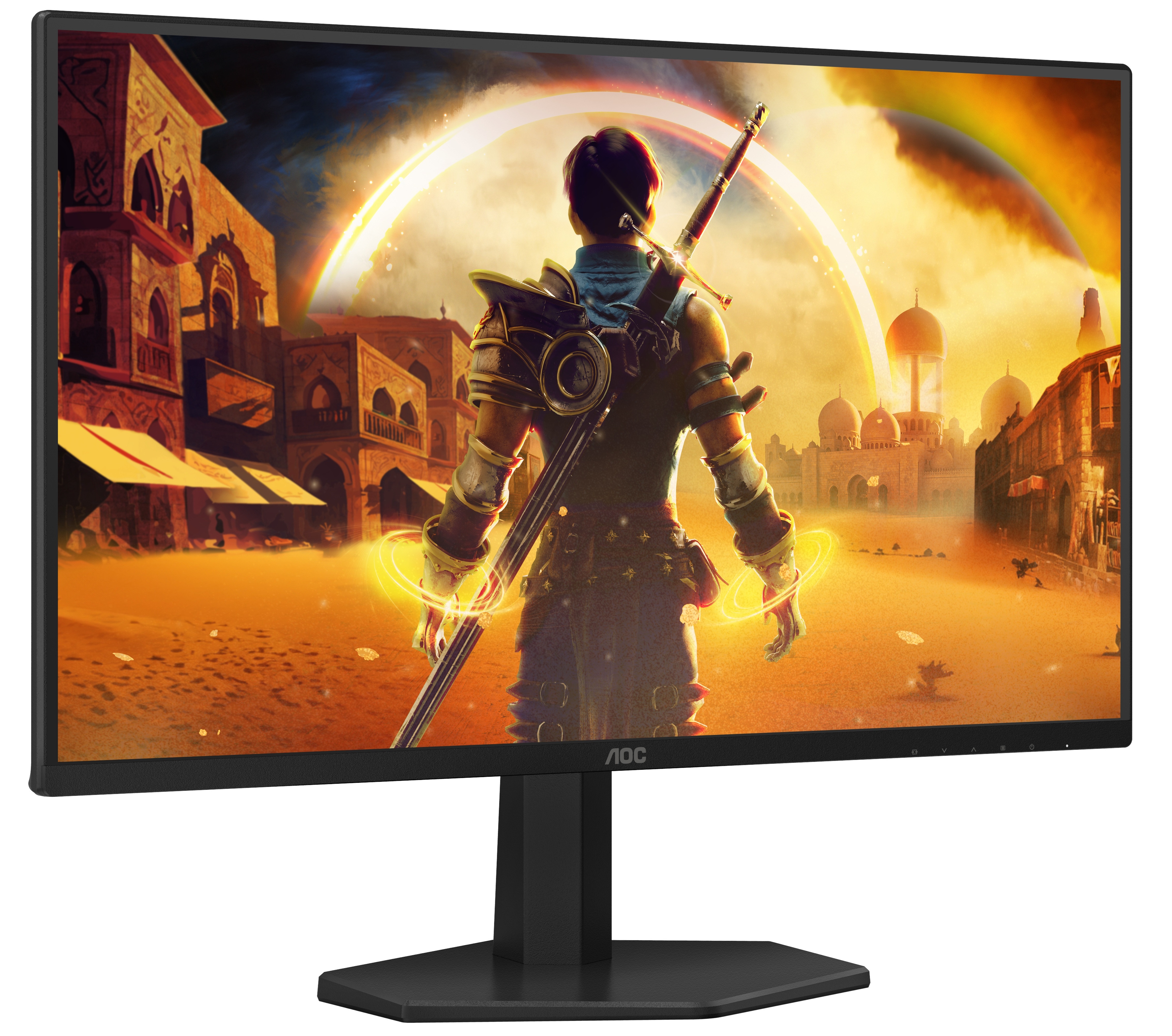 Монитор 27" AOC 27G42E Fast IPS 1920x1080, 180 Гц, 0.5 мс, 16:9, 300 кд/м², HDMI 2.0, DP 1.4, 3.5 Ja