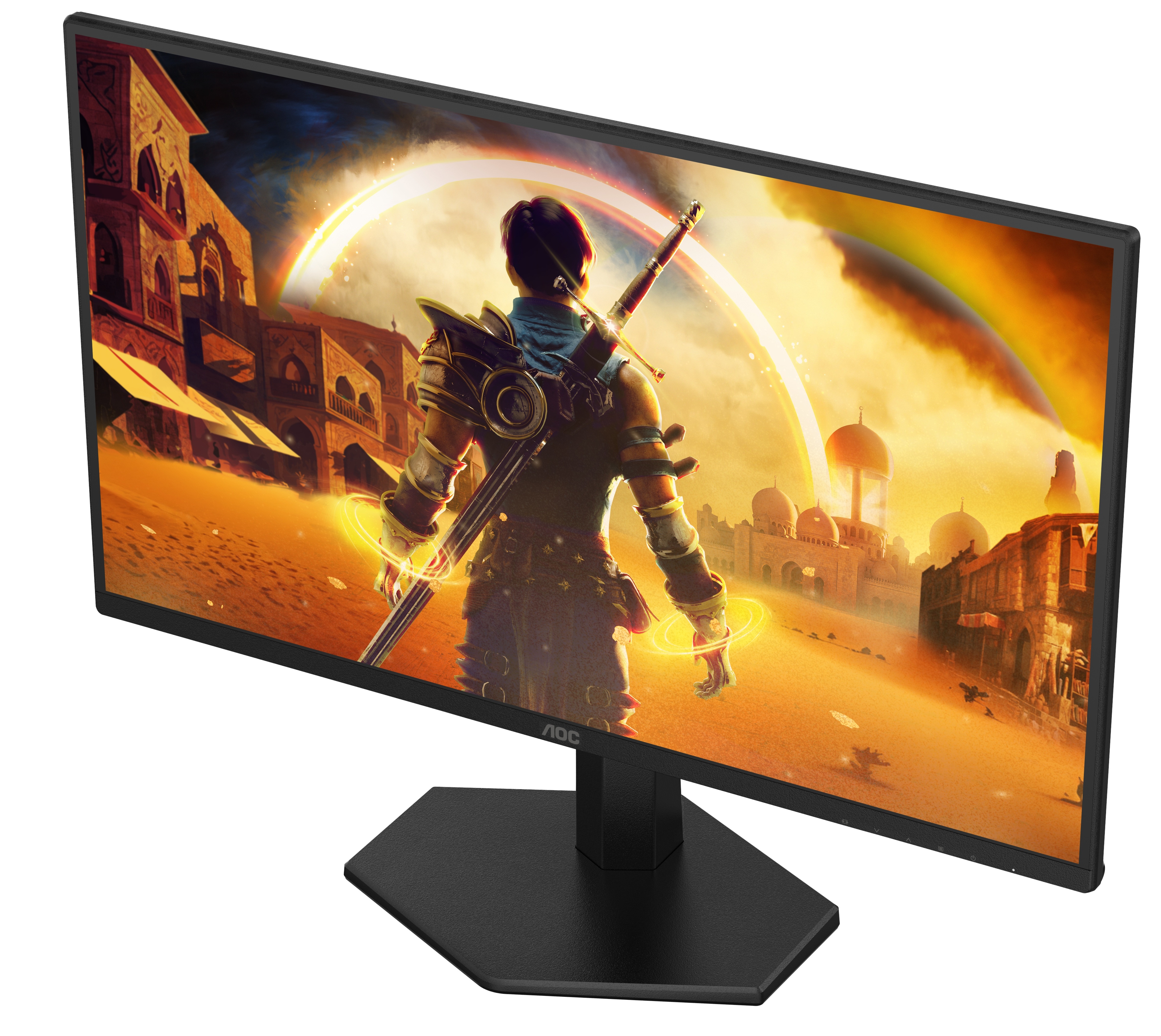 Монитор 27" AOC 27G42E Fast IPS 1920x1080, 180 Гц, 0.5 мс, 16:9, 300 кд/м², HDMI 2.0, DP 1.4, 3.5 Ja