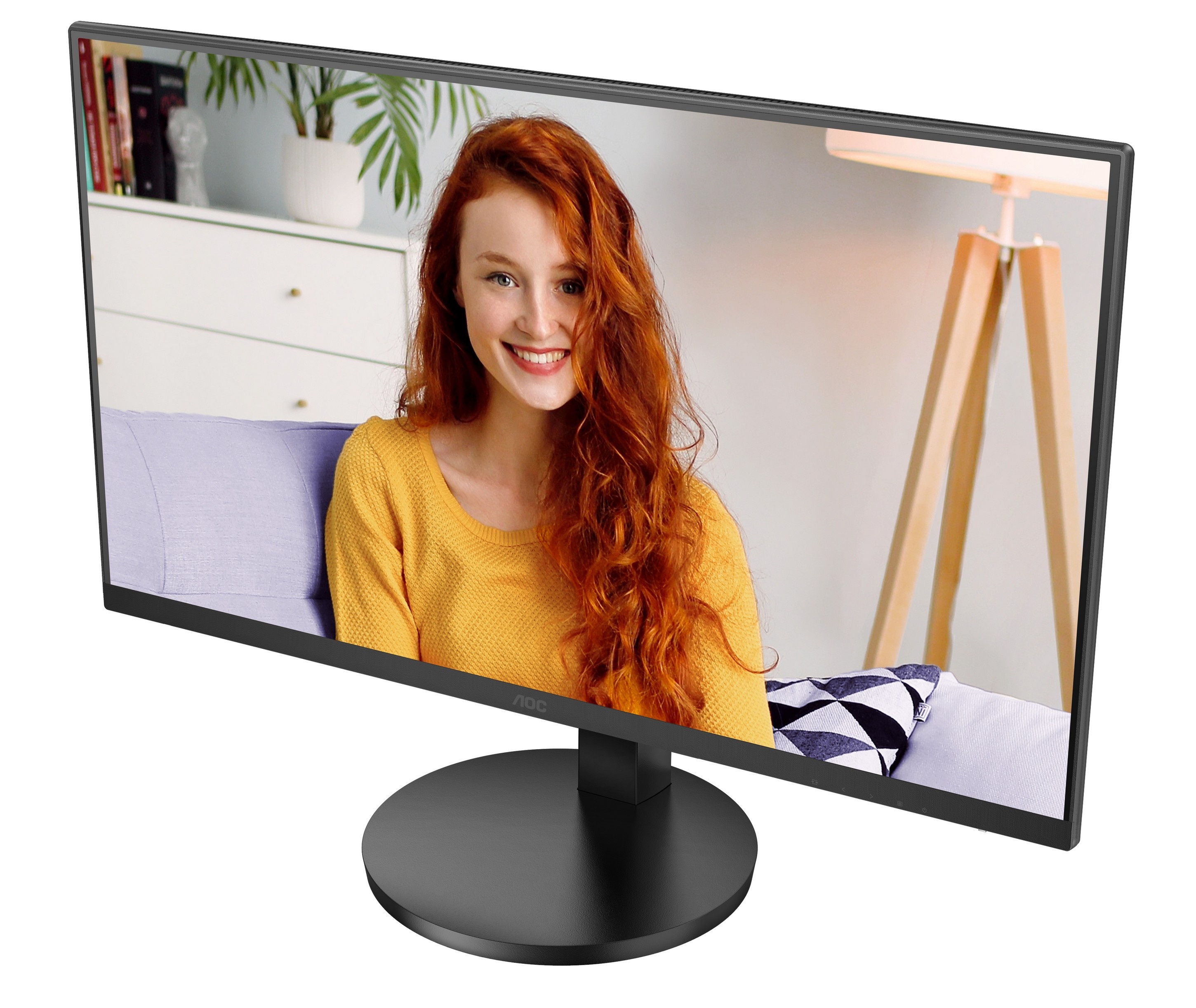 Монитор 27" AOC U27B3CF IPS 3840x2160, 60 Гц, 4 мс, 16:9, 350 кд/м², HDMI 2.0, USB-C, 3.5 Jack, USB