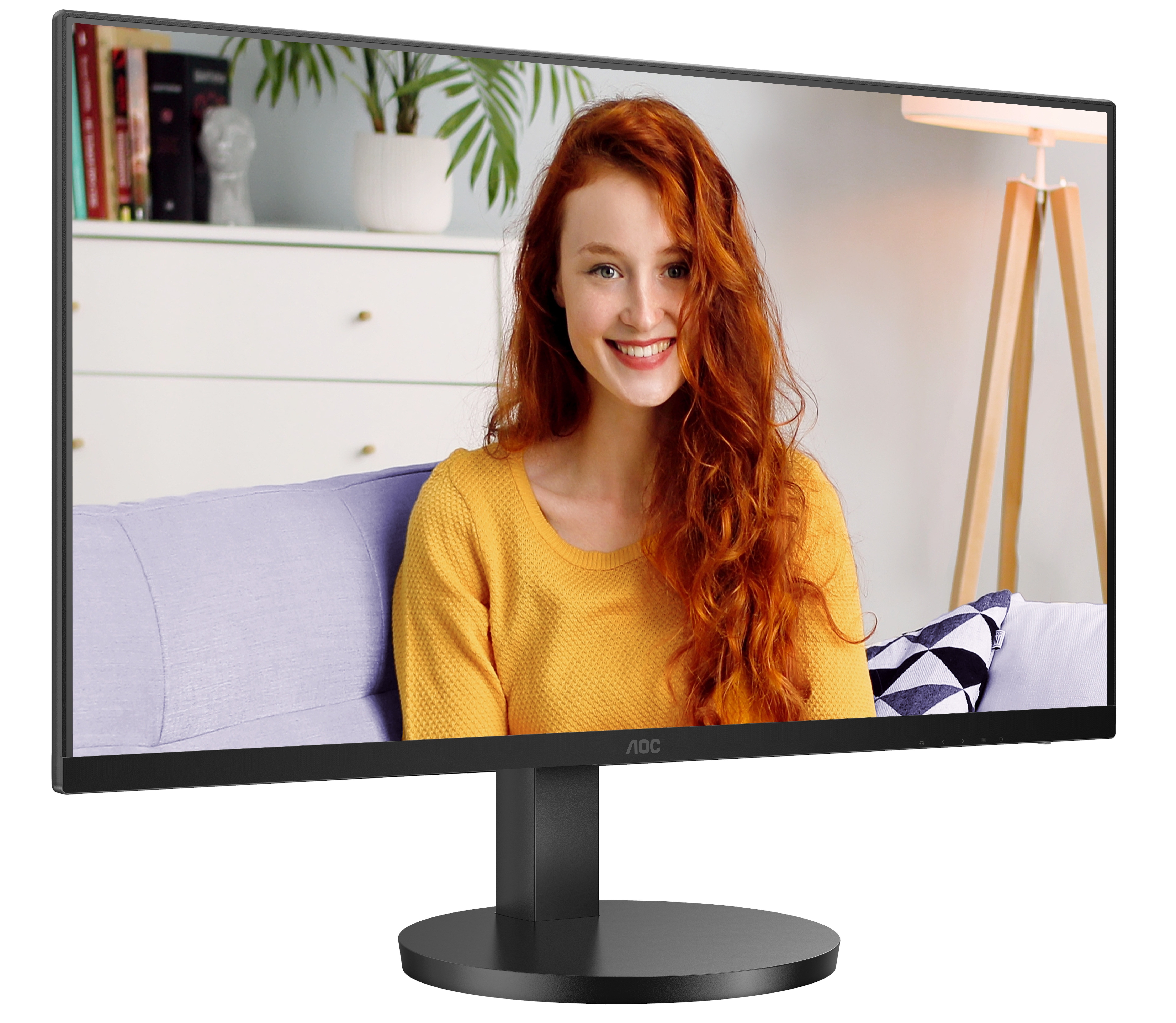 Монитор 27" AOC U27B3CF IPS 3840x2160, 60 Гц, 4 мс, 16:9, 350 кд/м², HDMI 2.0, USB-C, 3.5 Jack, USB