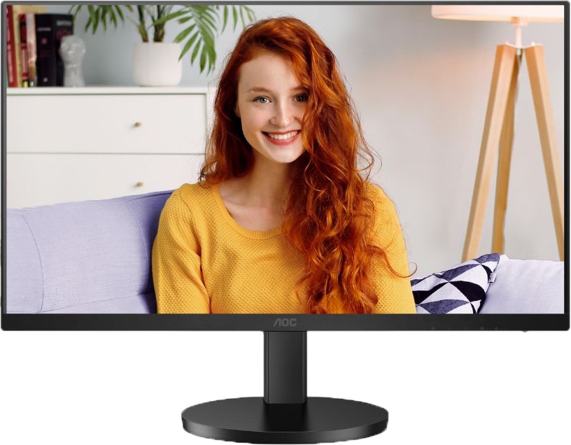 Монитор 27" AOC U27B3CF IPS 3840x2160, 60 Гц, 4 мс, 16:9, 350 кд/м², HDMI 2.0, USB-C, 3.5 Jack, USB