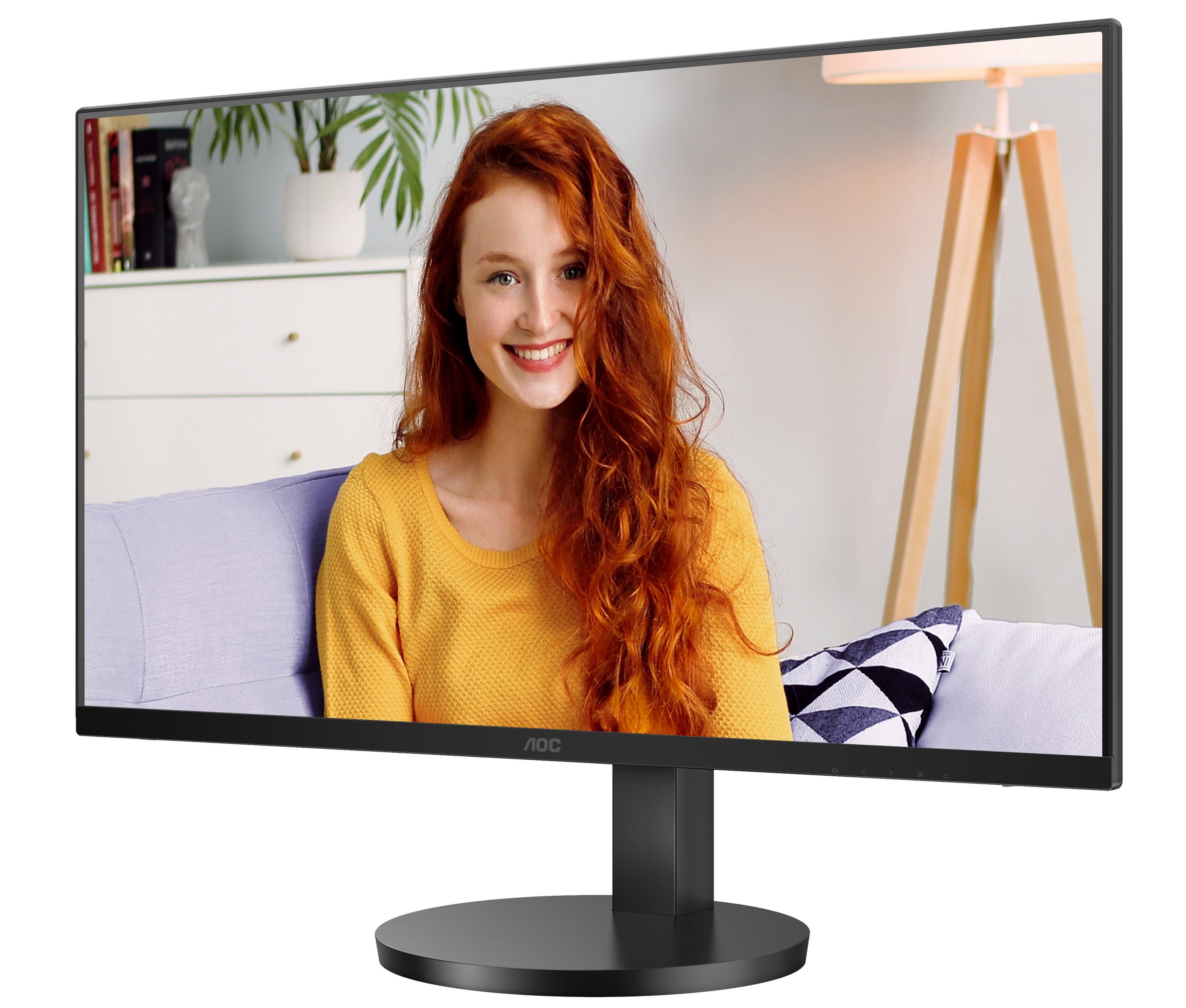 Монитор 27" AOC U27B3CF IPS 3840x2160, 60 Гц, 4 мс, 16:9, 350 кд/м², HDMI 2.0, USB-C, 3.5 Jack, USB