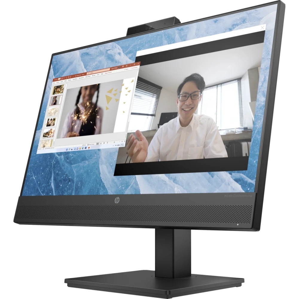 Монитор 23.8" HP M24m IPS 1920x1080, 75 Гц, 5 мс, 16:9, 300 кд/м2, 1xHDMI, 1xDP, USB-C, 1x3.5 мм, се