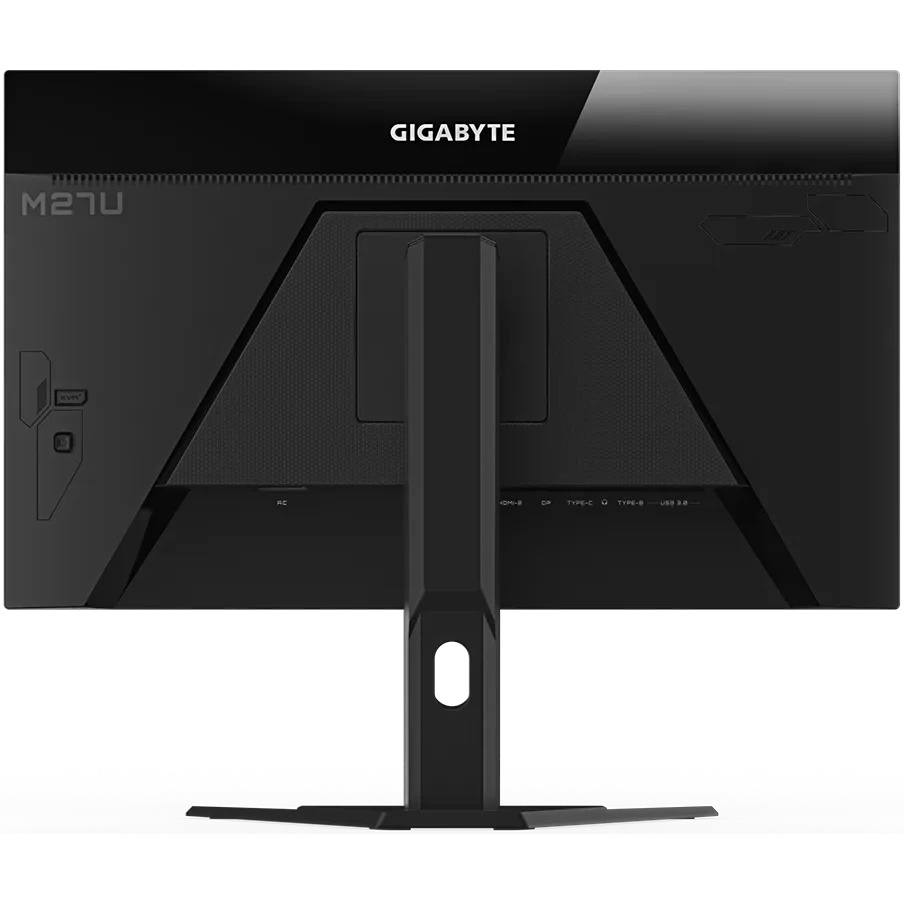 Монитор 27" Gigabyte M27U IPS 3840x2160, 160 Гц, 1 мс, 16:9, 400 кд/м², 2xHDMI, 1xDP, 4xUSB, черный