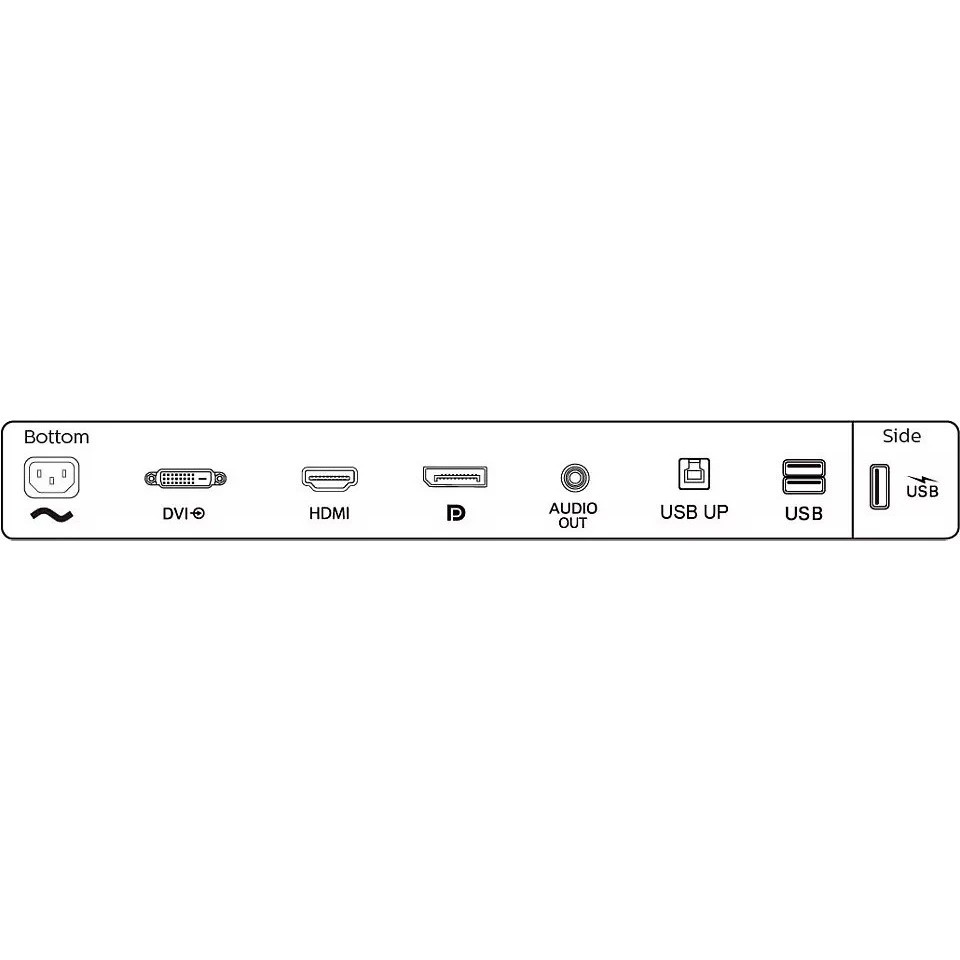 Монитор 27" Philips 275B1H IPS 2560x1440, 75 Гц, 4 мс, 16:9, 350 кд/м2, 1хHDMI, 1хDP, 1хDVI, черный