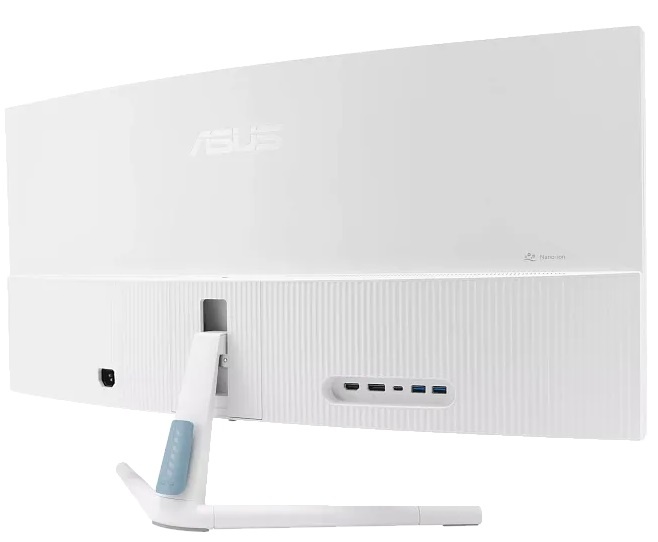 Монитор 34" ASUS VU34WCIP-W VA 3440x1440, 100 Гц, 1 мс, 21:9, 300 кд/м², HDMI 2.0, DP 1.4, USB-C (65