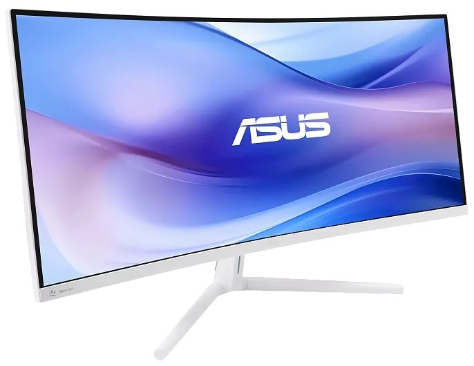 Монитор 34" ASUS VU34WCIP-W VA 3440x1440, 100 Гц, 1 мс, 21:9, 300 кд/м², HDMI 2.0, DP 1.4, USB-C (65