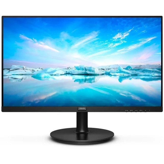 Монитор 21.5" Philips 222V8LA (00/01) VA 1920x1080, 75 Гц, 4 мс, 16:9, 250 кд/м2, 1xHDMI, 1xDP, 1xVG