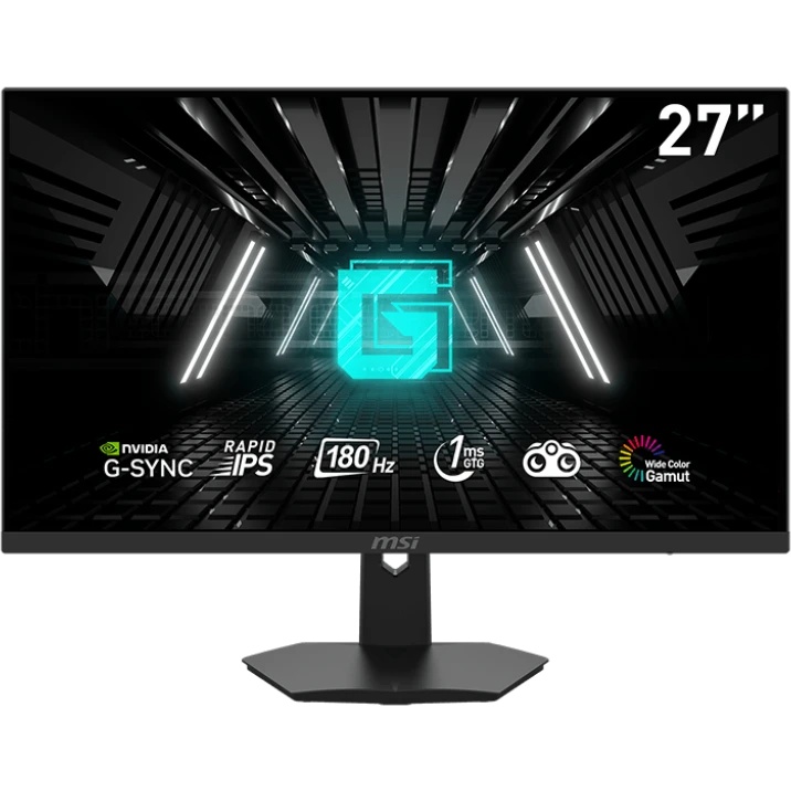 Монитор 27" MSI G274F IPS 1920x1080, 180 Гц, 1 мс, 16:9, 250 кд/м2, 2xHDMI, 1xDP, черный