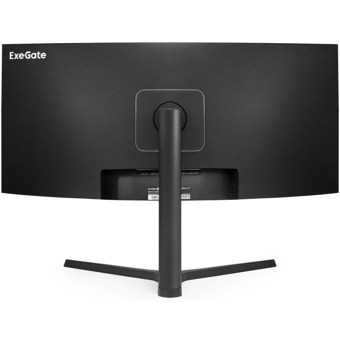 Монитор 34" ExeGate Combat EC3407TA VA 3440x1440, 144 Гц, 1 мс, 21:9, 300 кд/м², HDMI 2.0, DP 1.2, 3