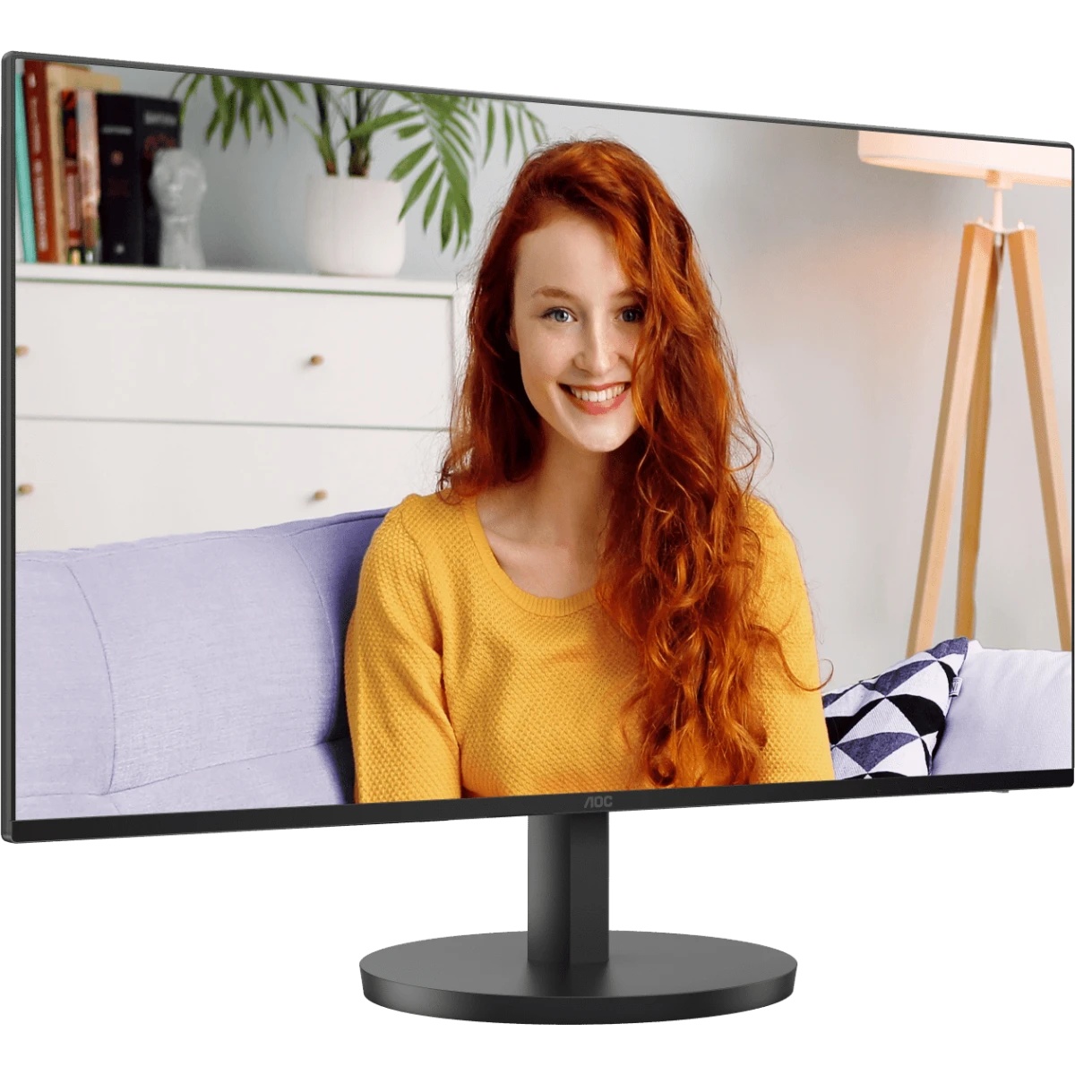 Монитор 27" AOC 27B3QA2 IPS 1920x1080, 120 Гц, 1 мс, 16:9, 250 кд/м², HDMI 1.4, DP 1.2, VGA, 3.5 Jac