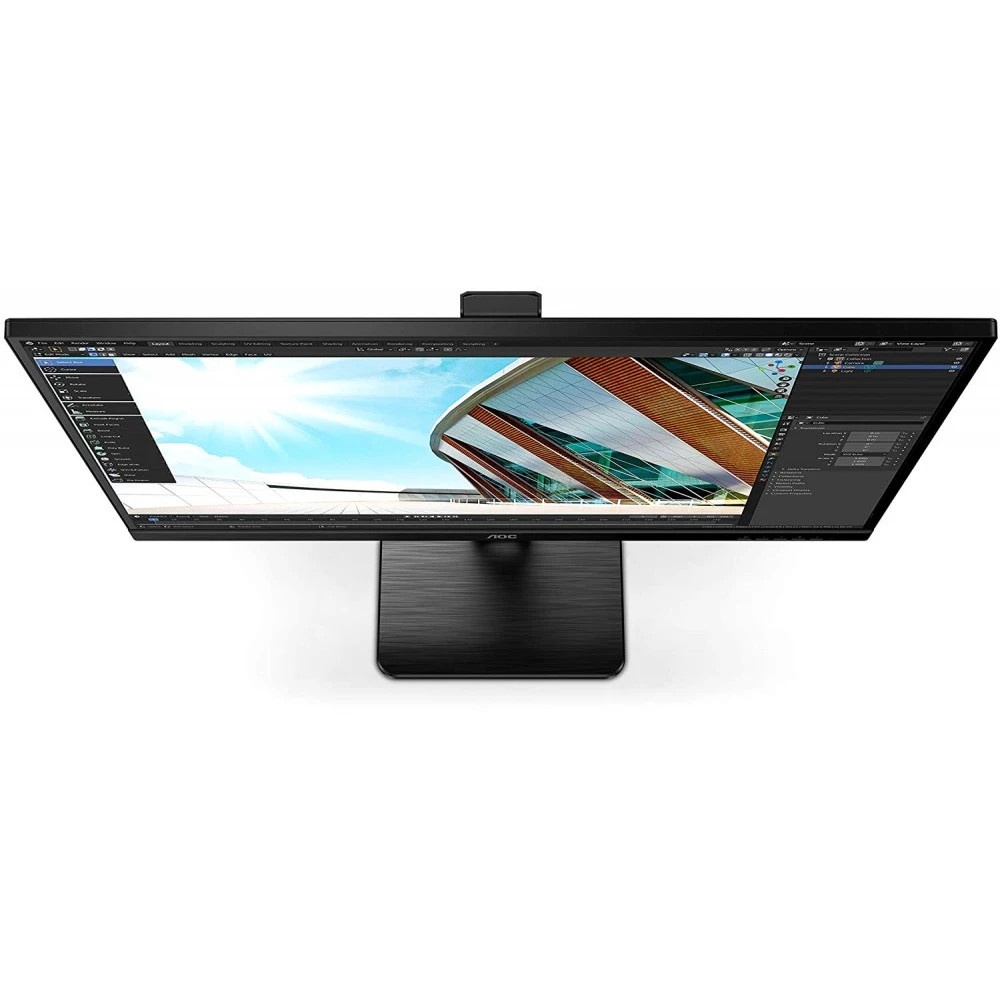 Монитор 27" AOC Q27P2Q IPS 2560x1440, 75 Гц, 4 мс, 16:9, 300 кд/м2, 1хHDMI, 1хDP, 1хVGA, выход на на