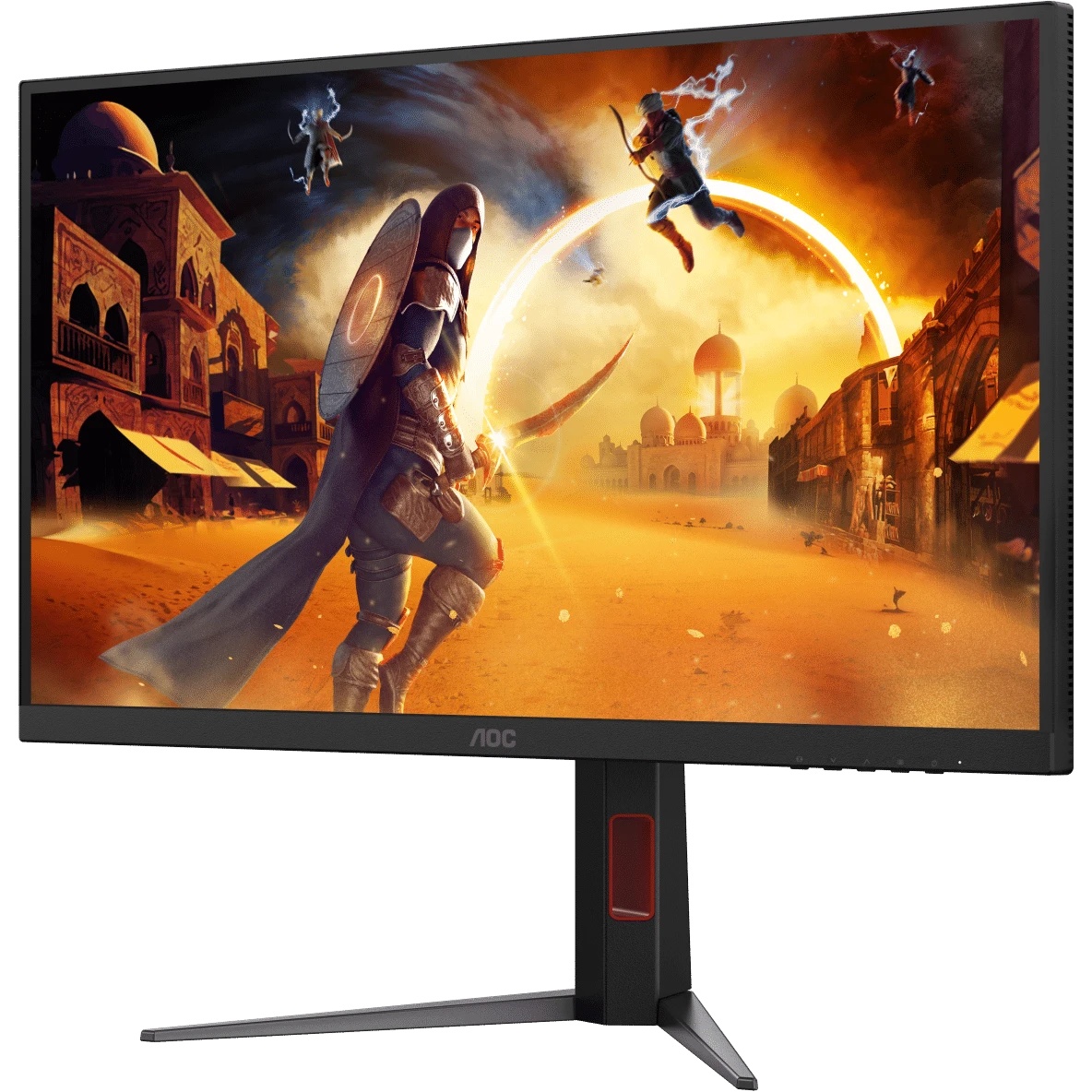 Монитор 27" AOC Q27G4ZMN VA 2560x1440, 240 Гц, 1 мс, 16:9, 450 кд/м² (пиковая 1200 кд/м²), Mini LED,