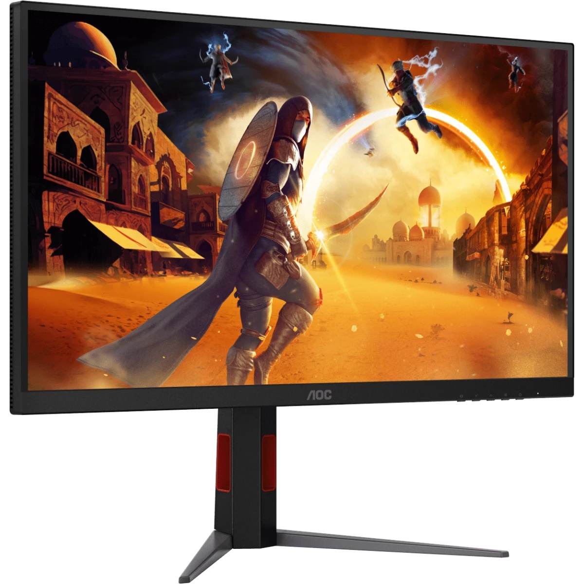 Монитор 27" AOC Q27G4ZMN VA 2560x1440, 240 Гц, 1 мс, 16:9, 450 кд/м² (пиковая 1200 кд/м²), Mini LED,