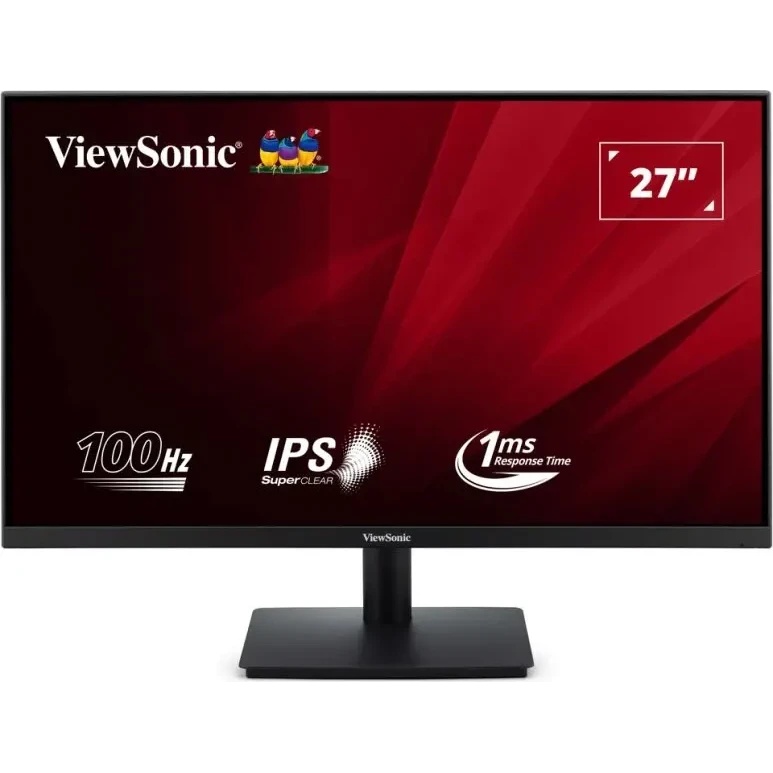 Монитор 27" ViewSonic VA270-H-2 IPS 1920x1080, 100 Гц, 1 мс (MPRT), 16:9, 300 кд/м², HDMI 1.4, VGA,