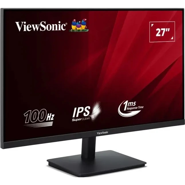 Монитор 27" ViewSonic VA270-H-2 IPS 1920x1080, 100 Гц, 1 мс (MPRT), 16:9, 300 кд/м², HDMI 1.4, VGA,