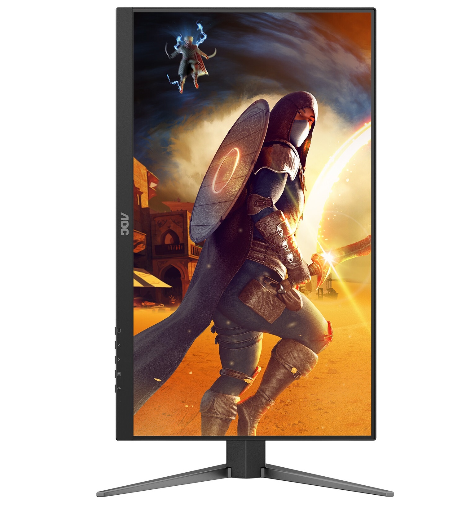 Монитор 23.8" AOC 24G4H IPS 1920x1080, 200 Гц, 0.3 мс (MPRT), 16:9, 300 кд/м², HDR10, HDMI 2.0, DP 1